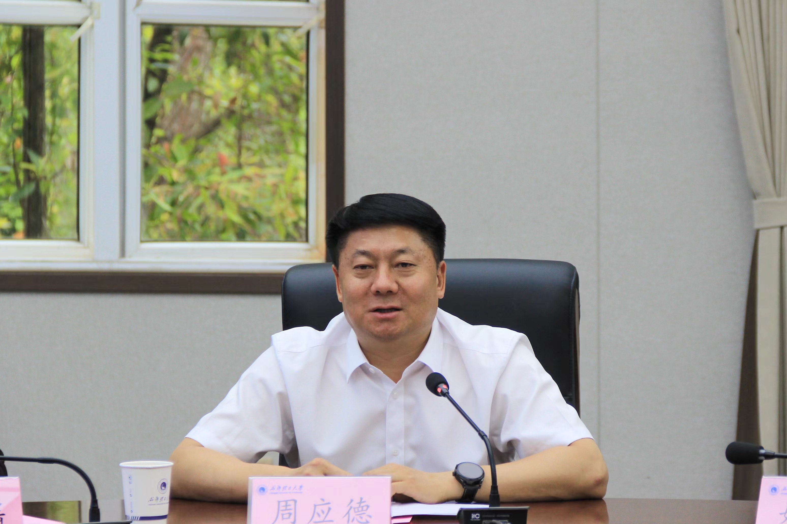 凉山州宁南县党政代表团来校开展交流座谈